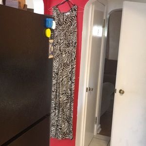 Calvin Klein jumpsuit. New, strip design